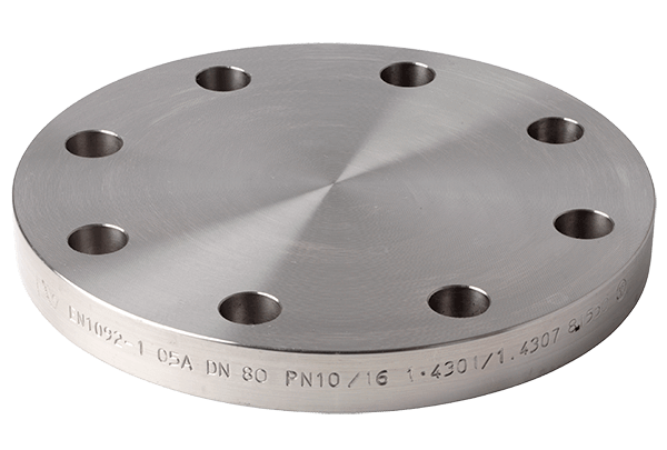 Stainless DN150 - Blind flange, EN, type 05, 1.4404, EN-1092 type 05A ...