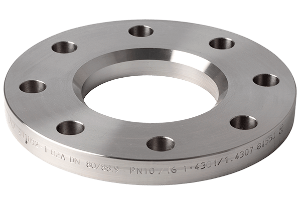 Rostfritt DN 50 / 60.3 mm - Lösfläns, EN, Typ 02A, 1.4404, EN-1092 type ...